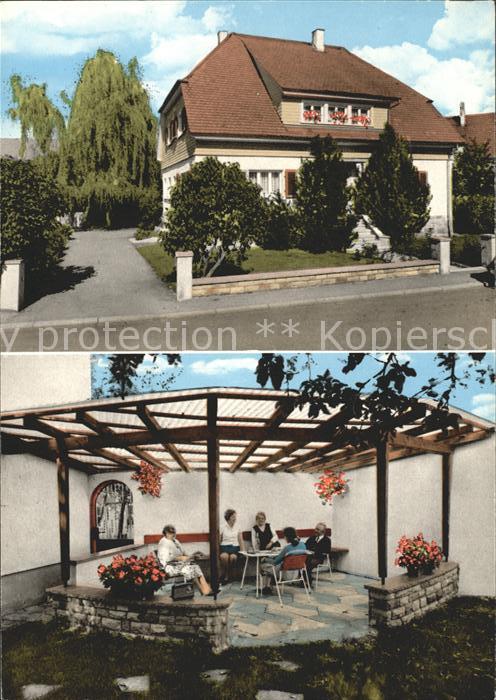 Braeunlingen Haus Kohlschmitt Terrasse