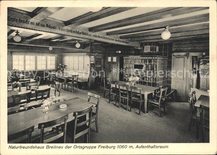 Breitnau Naturfreundehaus Breitnau Aufenthaltsraum