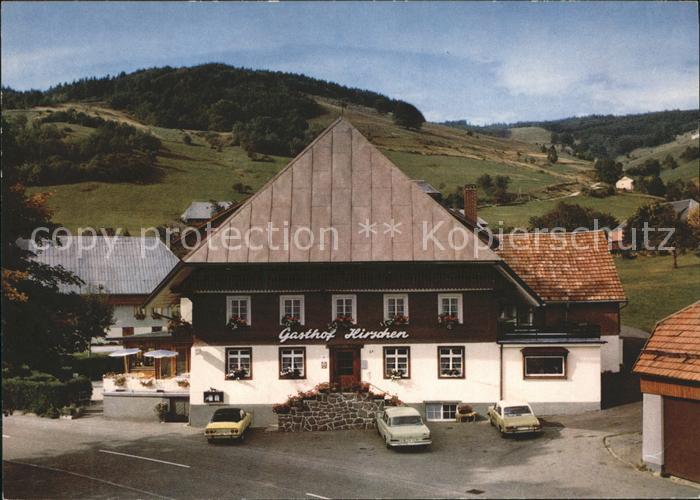 Wieden Schwarzwald Gasthof zum Hirschen