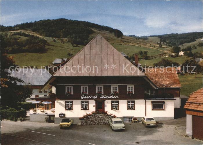 Wieden Schwarzwald Gasthof zum Hirschen