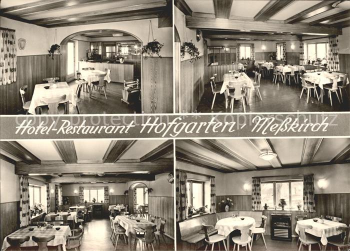 Messkirch Hotel Restaurant Hofgarten Gastraeume