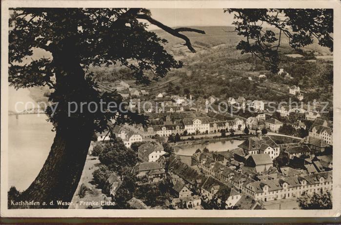 Bad Karlshafen Weser mit Franke Eiche