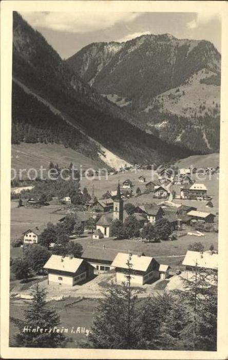 Hinterstein Bad Hindelang Ortsansicht