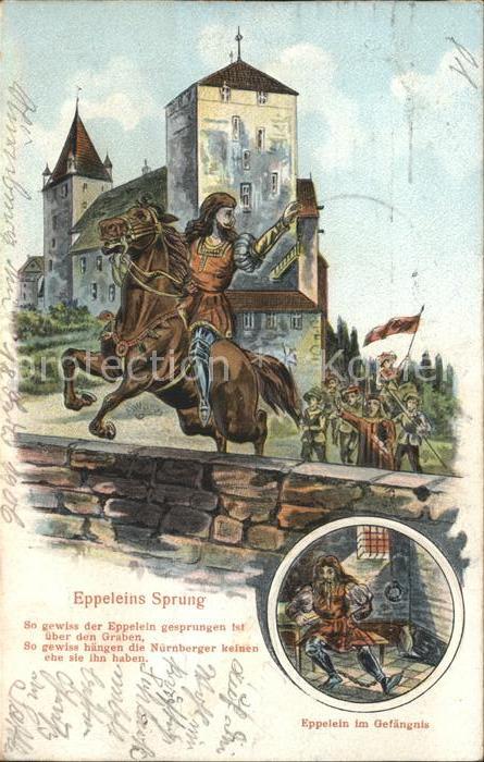 NueRNBERG  CITY Burggraben Eppeleins Sprung