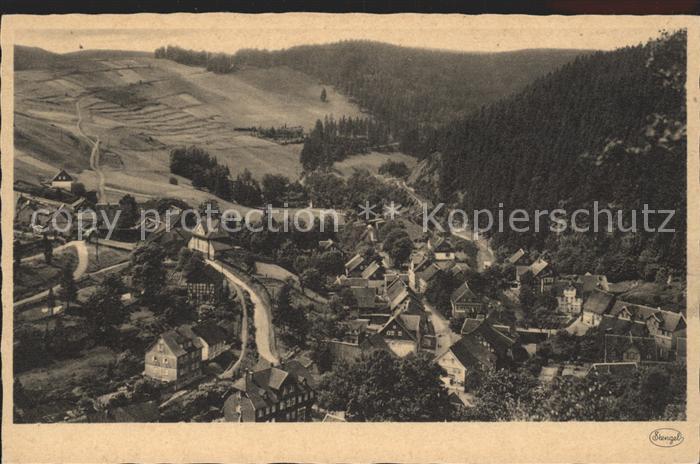 Wildemann Harz Goslar Niedersachsen Fliegeraufnahme