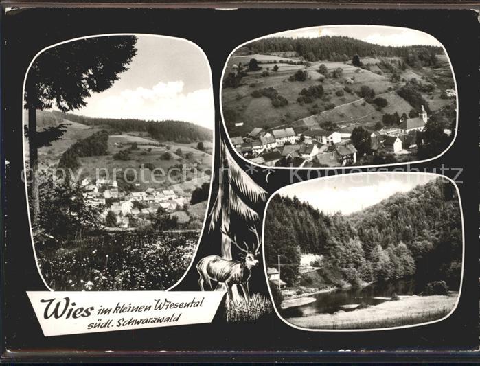 Wies Wiesental Orts und Teilansichten