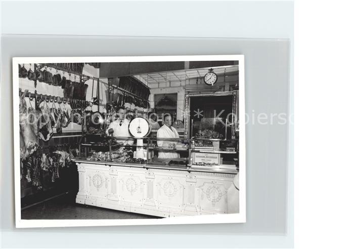 Heidelberg Neckar Fleischerei Burrer Verkaufstheke