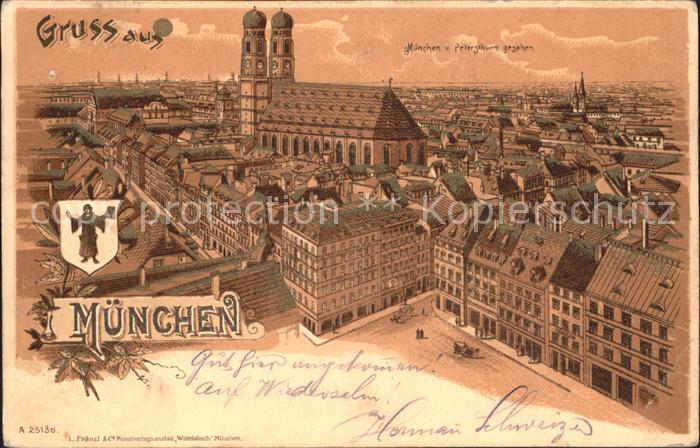 Muenchen Bayern Frauenkirche