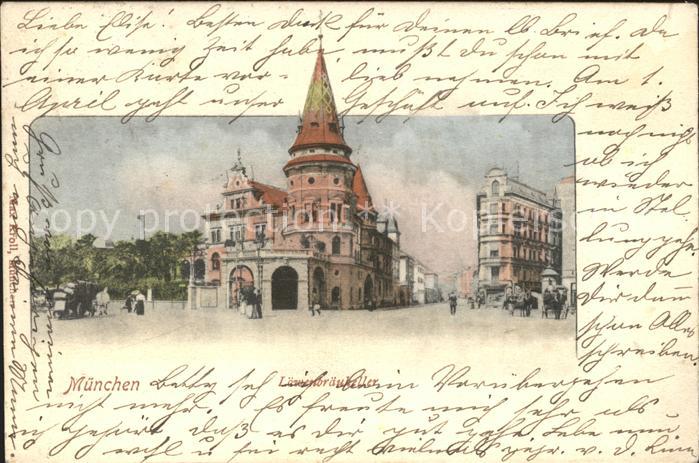 Muenchen Bayern Loewenbraeukeller