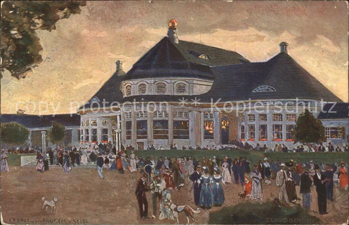 Muenchen Bayern Bayrische Gewerbeschau Claus Bergen