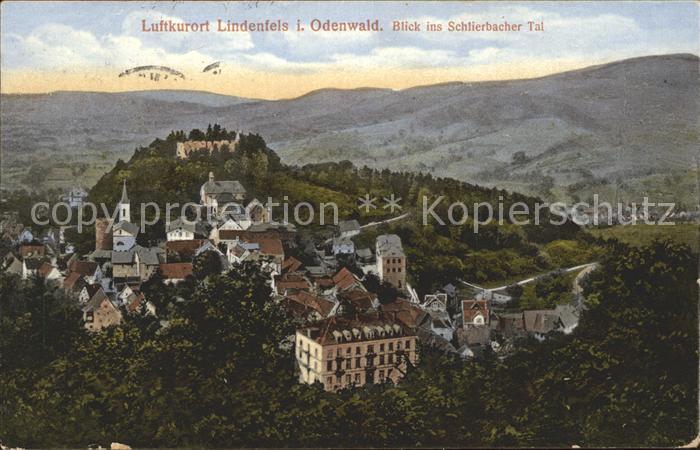 Lindenfels Odenwald Schlierbacher Tal