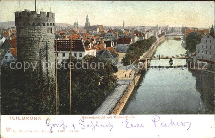 Heilbronn Neckar Bollwerkturm