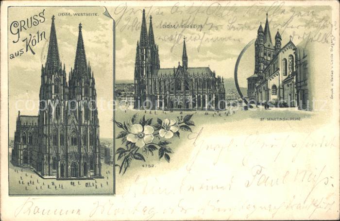 Koeln Rhein Dom St. Martinskirche