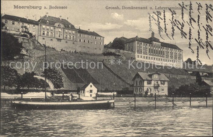 Meersburg Bodensee Domaenenamt Lehrerseminar