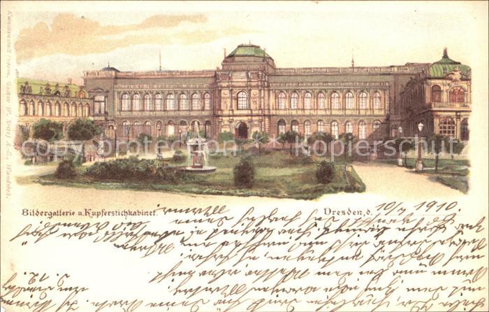 DRESDEN Elbe Bildergallerie Kupferstichkabinet