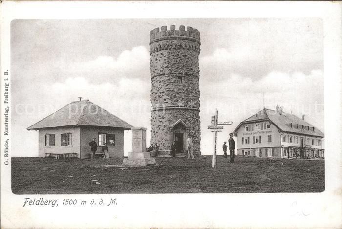 Feldberg Schwarzwald Feldbergturm Gasthaus zum Feldbergturm