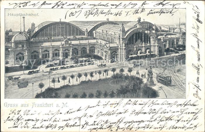 Frankfurt Main Hauptbahnhof Strassenbahn