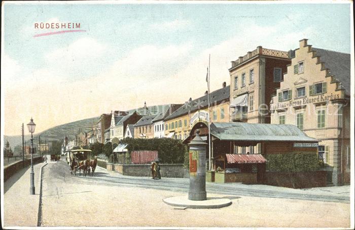 Ruedesheim Rhein Gasthaus Krone