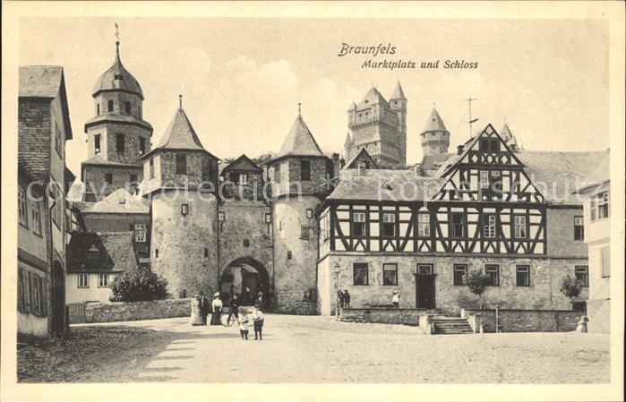 Braunfels Marktplatz Schloss