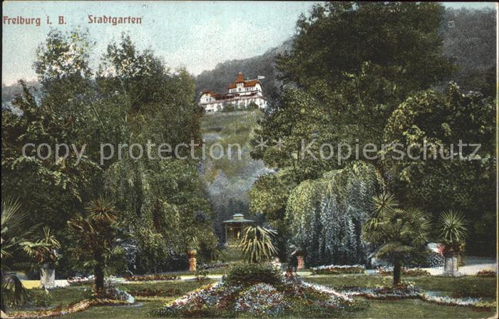 Freiburg Breisgau Stadtgarten