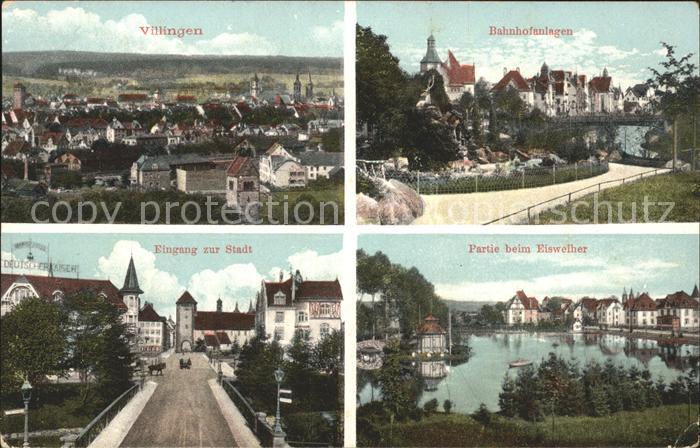 Villingen-Schwenningen Bahnhofanlagen Eisweiher