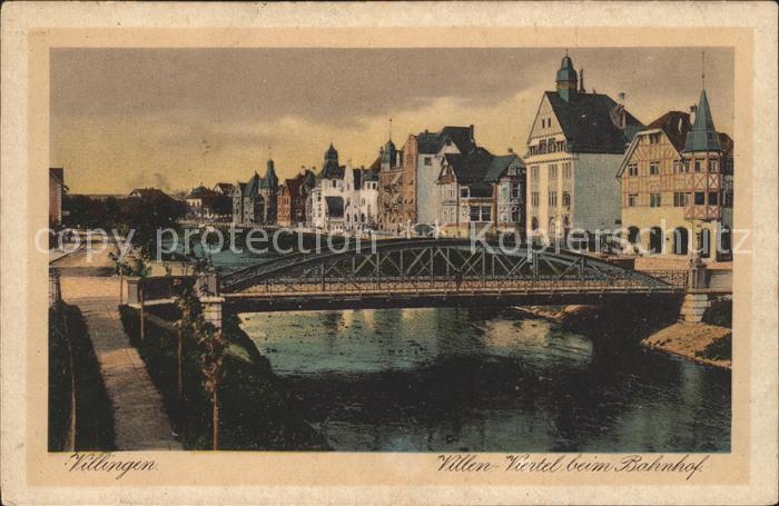 Villingen-Schwenningen Villen-Viertel Bahnhof