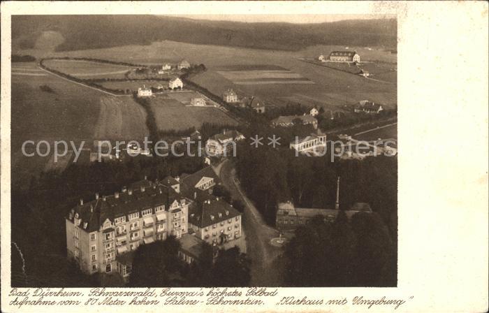 Bad Duerrheim Kurhaus Fliegeraufnahme