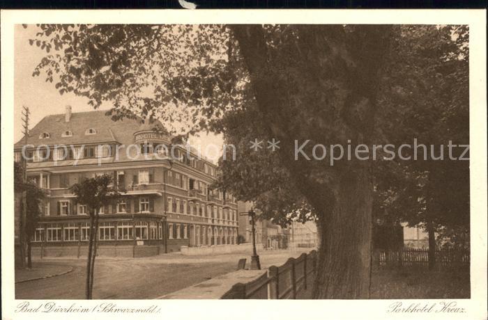 Bad Duerrheim Parkhotel Kreuz