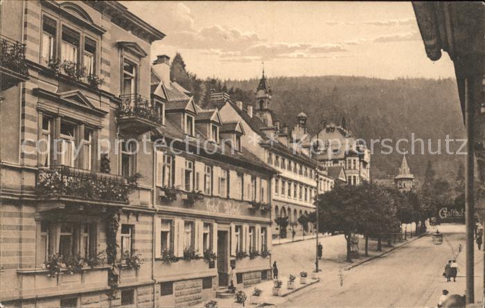Triberg Schwarzwald Kurplatz Hotel Wehrle