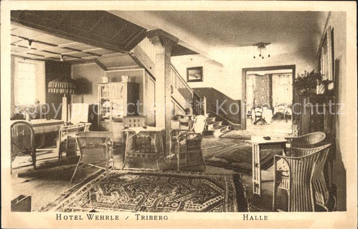 Triberg Schwarzwald Hotel Wehrle Halle
