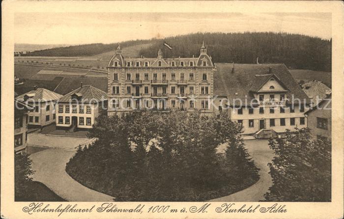 Schoenwald Schwarzwald Kurhotel Adler