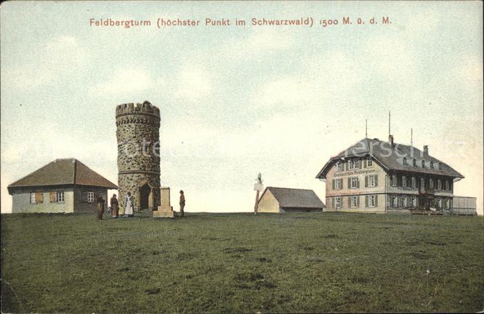 Feldberg Schwarzwald Feldbergturm Gasthaus