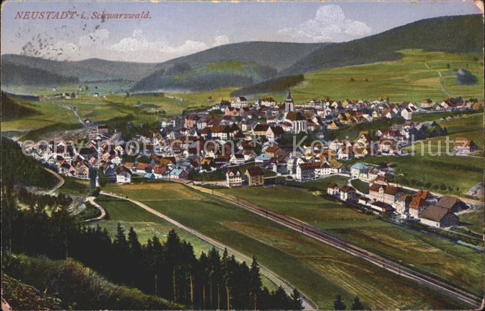 Neustadt Schwarzwald Stempel Vereins-Lazarett