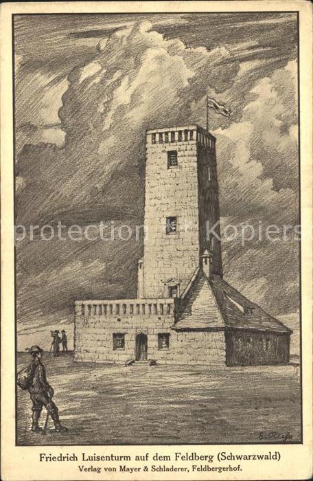 Feldberg Schwarzwald Friedrich Luisenturm