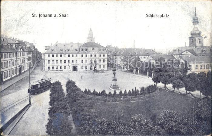 St Johann Saarbruecken Schlossplatz Bahnpost