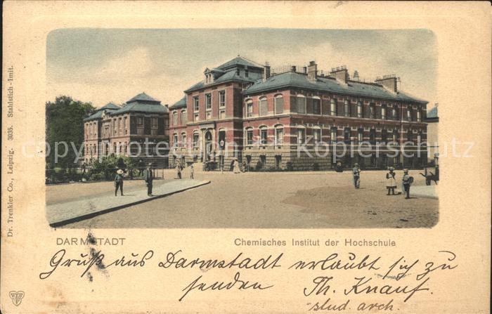 Darmstadt Chemisches Institut Hochschule
