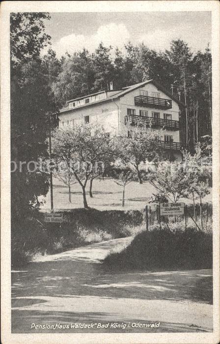 Bad Koenig Pension Haus Waldeck