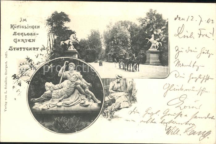 STUTTGART  CITY Schlossgarten