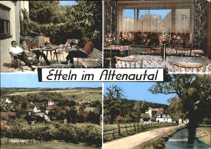 Etteln Altenautal Privatpension Zur Linde Speiseraum Liegeterrasse Wassermuehle