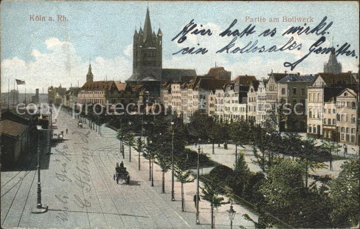 Koeln Rhein Bollwerk