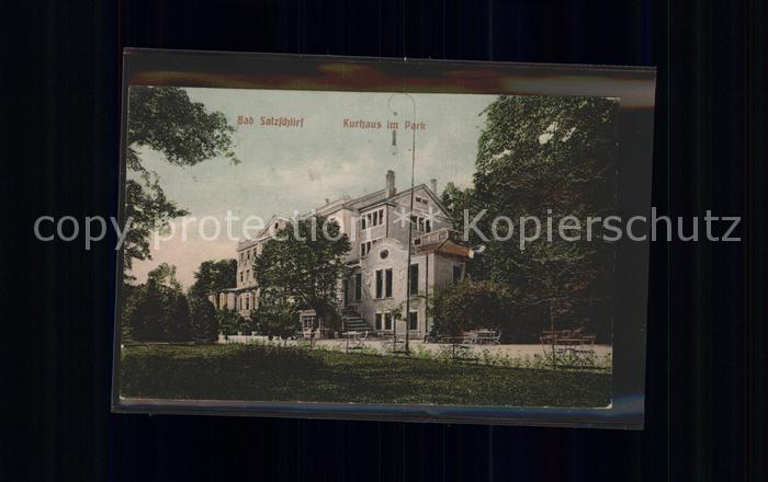 Bad Salzschlirf Kurhaus im Park