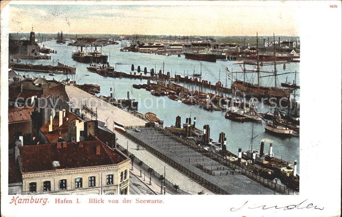 Hafenanlagen Hamburg Hafen I. Schiffe