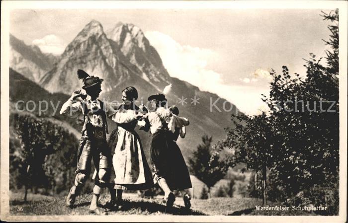 Schuhplattler Werdenfelser Land Bayern