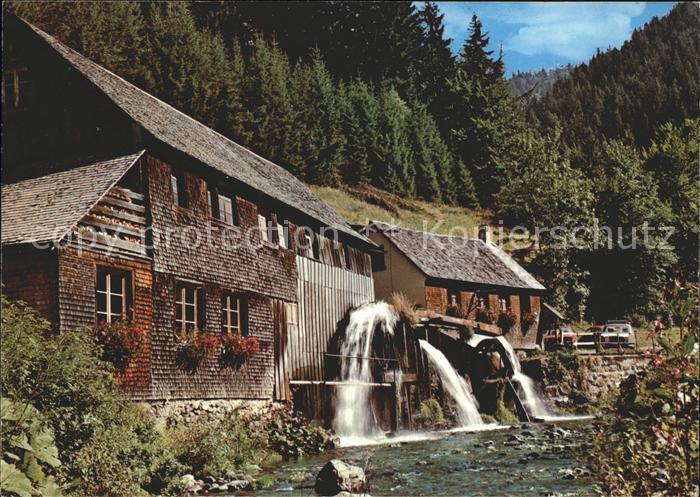 Wassermuehle Hexelochmuehle Schwarzwald