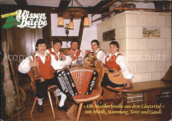 Musikanten Wisser Buebe Glottertal Handharmonika Gitarre Trompete