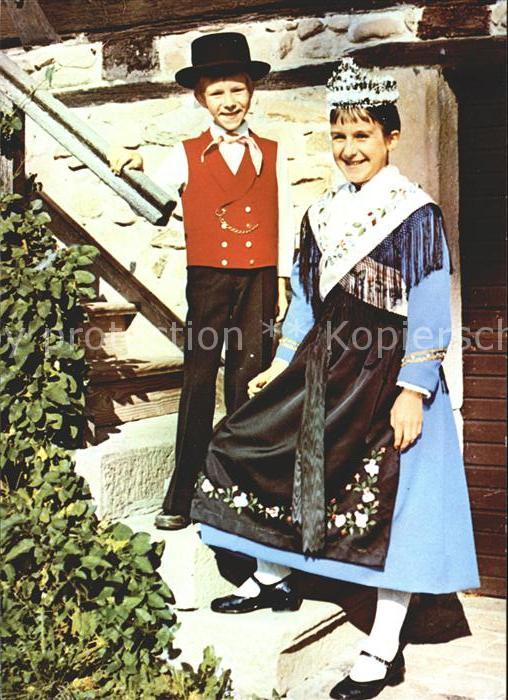 Trachten Schwarzwald Bauerntracht Harmersbachtal Kinder