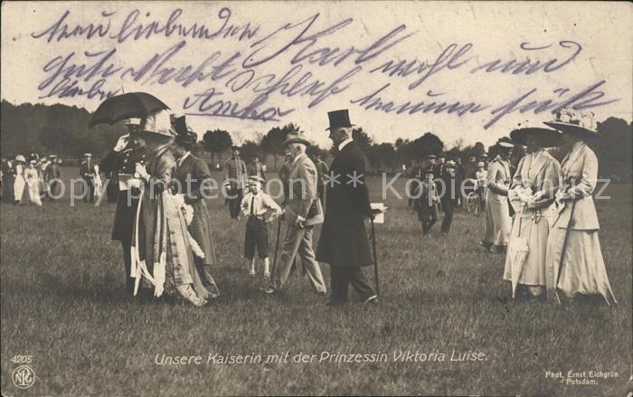 Adel Preussen Prinzessin Viktoria Luise Kaiserin Auguste Viktoria