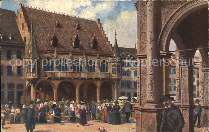 Hoffmann Heinrich Freiburg im Breisgau Muensterplatz Kaufhaus
