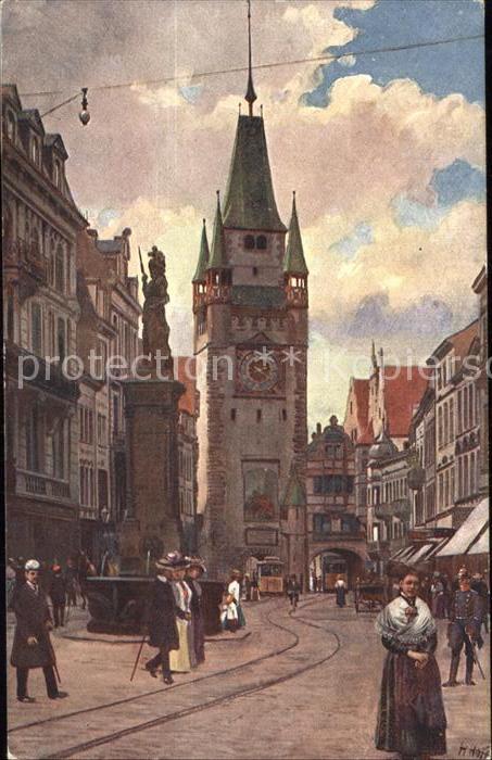 Hoffmann Heinrich Freiburg im Breisgau Kaiserstrasse Martinstor Nr. 155