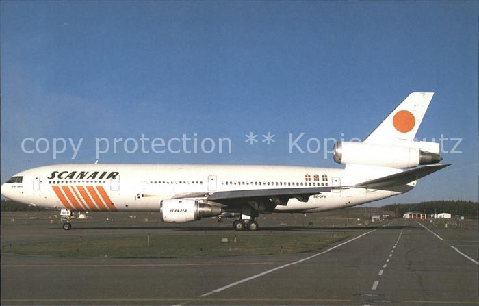 Flugzeuge Zivil Scanair McDonnell Douglas DC-10-30 SE-DFH